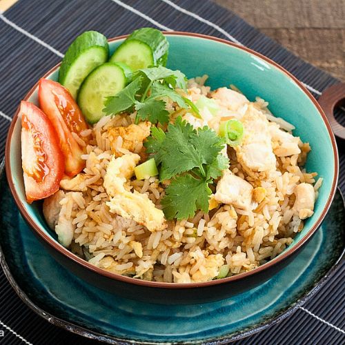 Thai Style Chicken With Rice