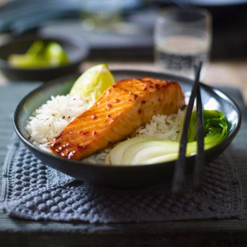 Marmite Fish With Rice